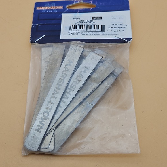 Marshalltown Other - Marshalltown Line Twigs # 16509 - 14 Piece Package Brand New